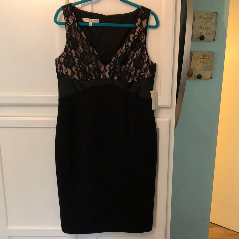 Lovely Evan-Picone Dress Sz 14 NWT